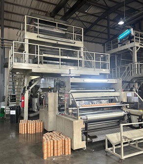 One Vertical Extrusion Line For The Production Of Blown PVC Cling Film TR 120  -1